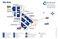 Site map of WindEnergy Hamburg 2026