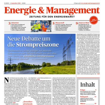 Cover des Magazins Energie & Management
