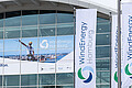 Hamburg Fair with WindEnergy Hamburg flags
