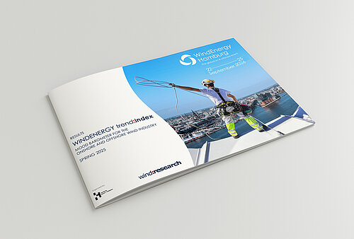 Brochure with the WindEnergy Trend:Index Spring 2025