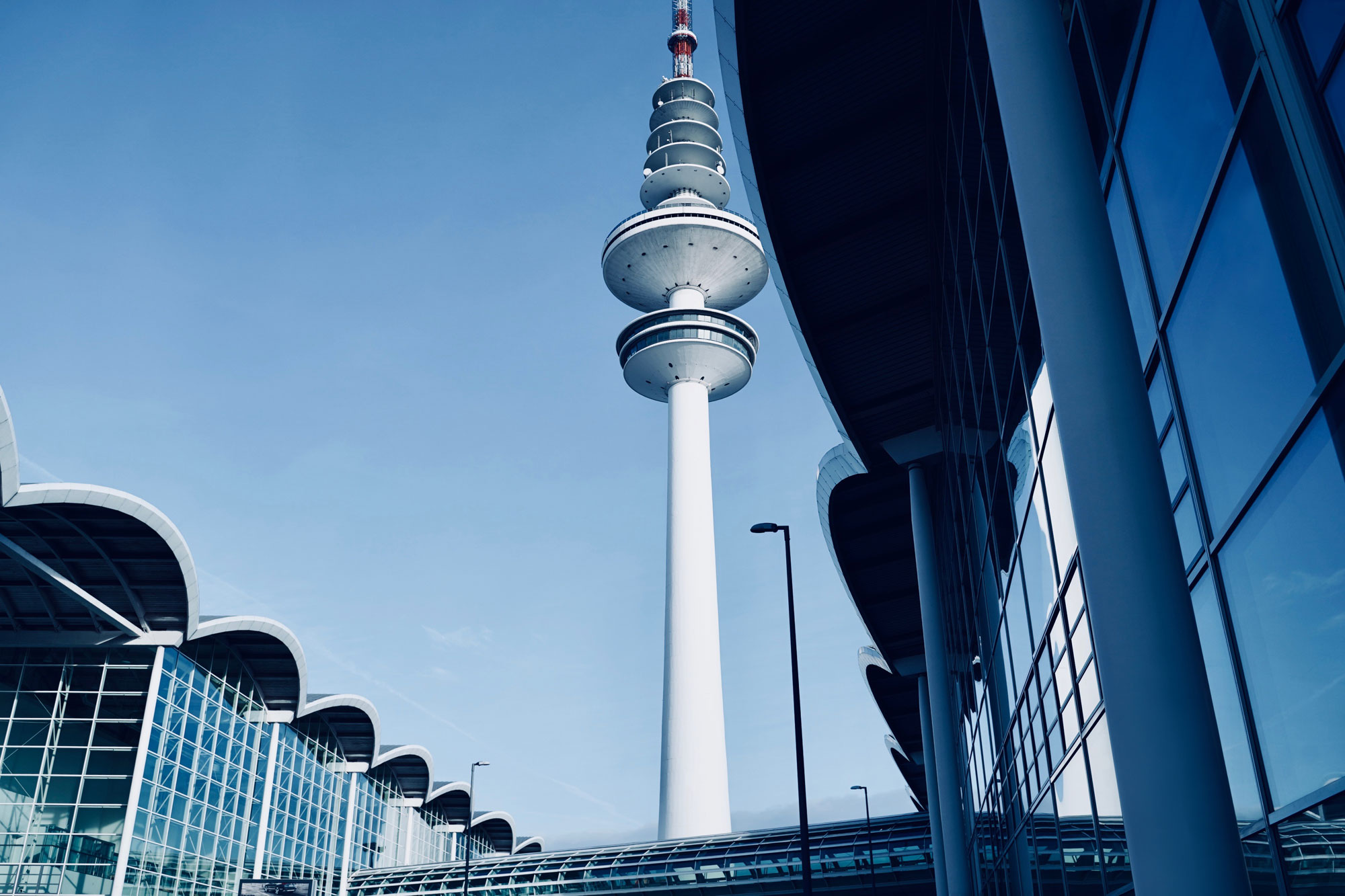Messegelände und Skywalk Messegelände und Skywalk